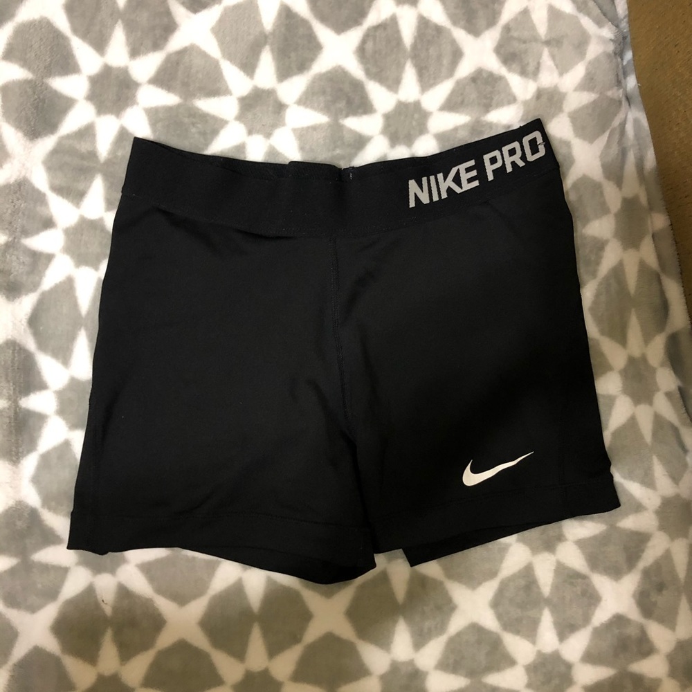 Nike pro spandex shorts
